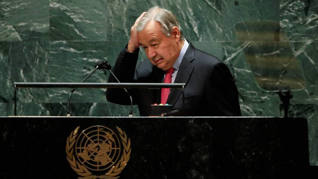 Генсекретарь ООН Антониу Гутерриш