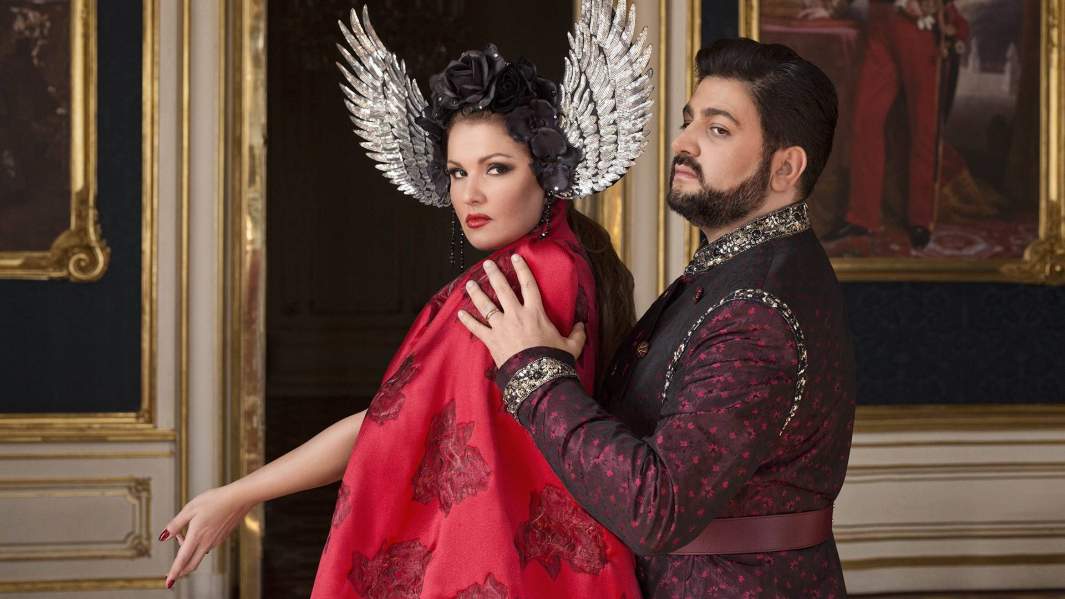 Анна Нетребко с мужем Юсифом Эйвазовым