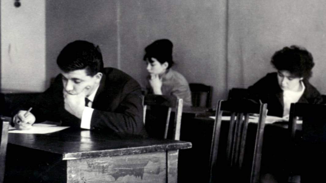 Михаил Ковальчук в студенческие годы 