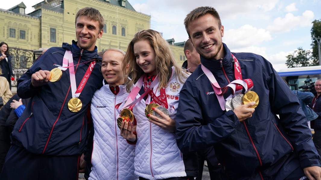 паралимпийцы