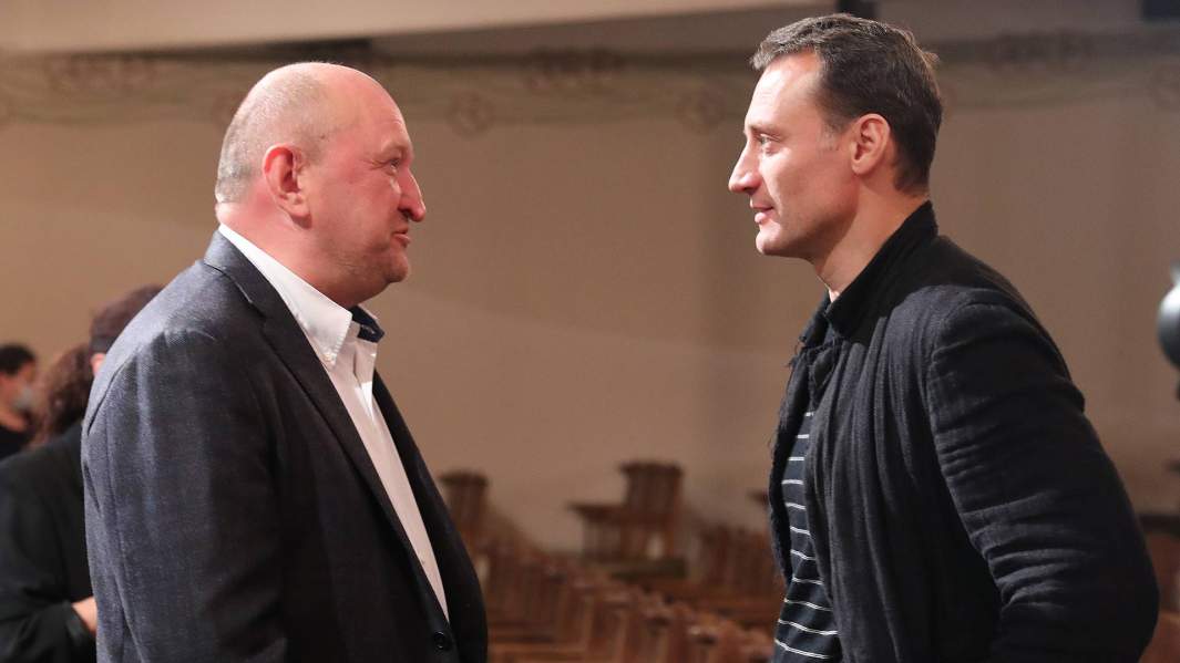 Сергей Женовач и Анатолий Белый 