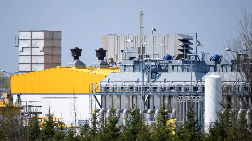 Объект газопровода Ямал–Европа в Польше