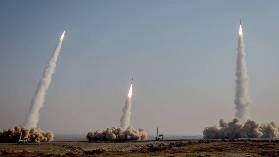 ракетные учения в центре Ирана