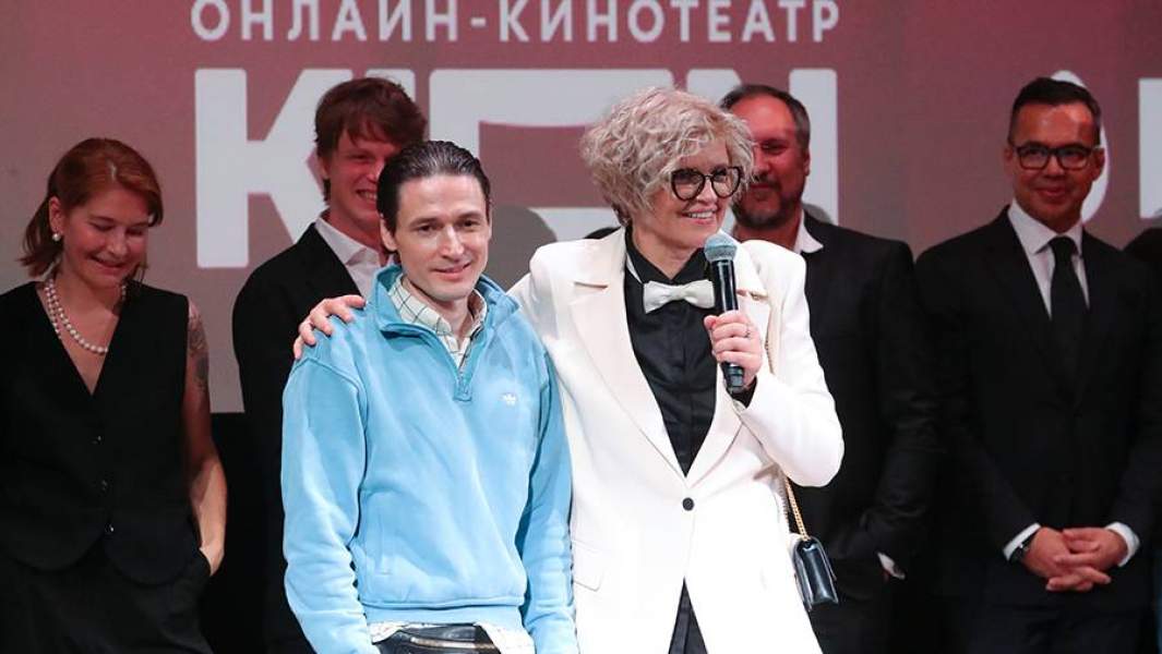 Алексей Филимонов и Авдотья Смирнова на премьере сериала «Вертинский»