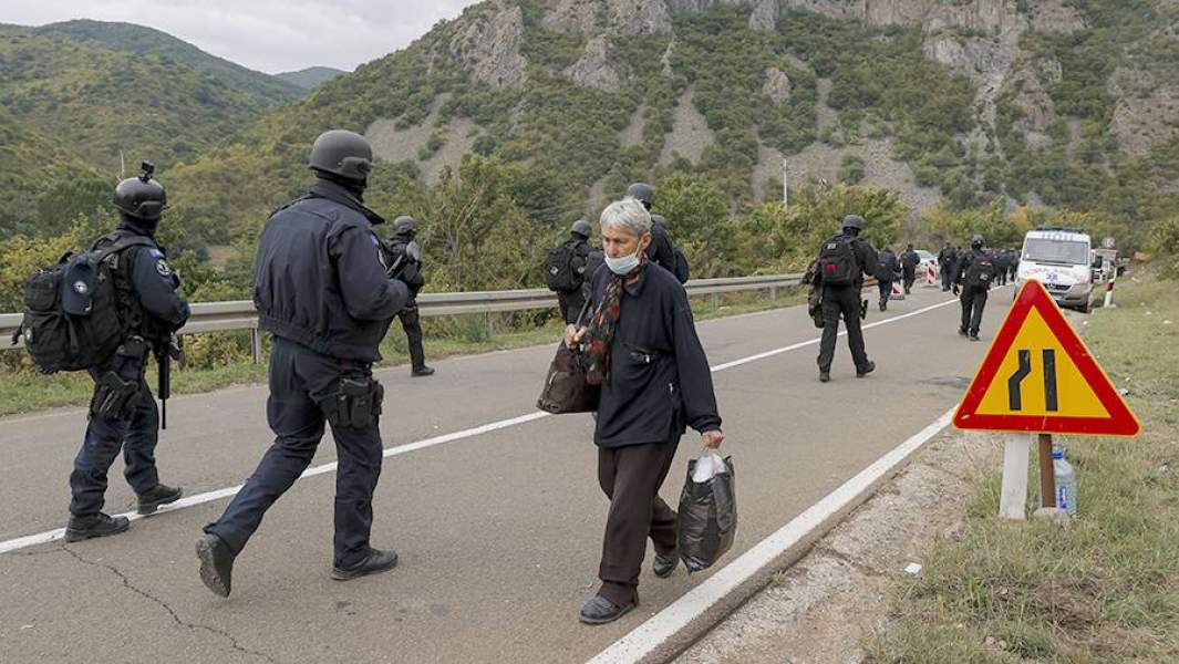 : Обострение ситуации на административном переходе Ярине между Косовом и Центральной Сербией