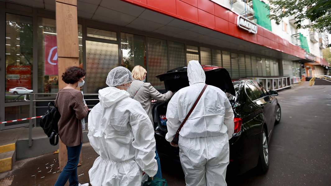 Ситуация у дома на Совхозной улице в Москве