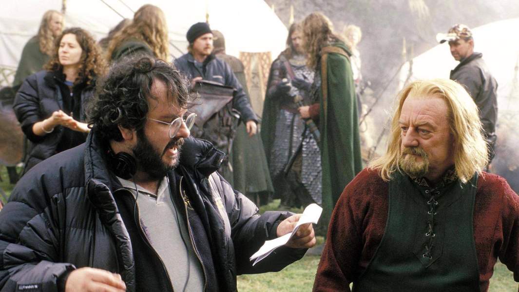 Питер Джексон на съемках фильма «Властелин колец: Возвращение короля»