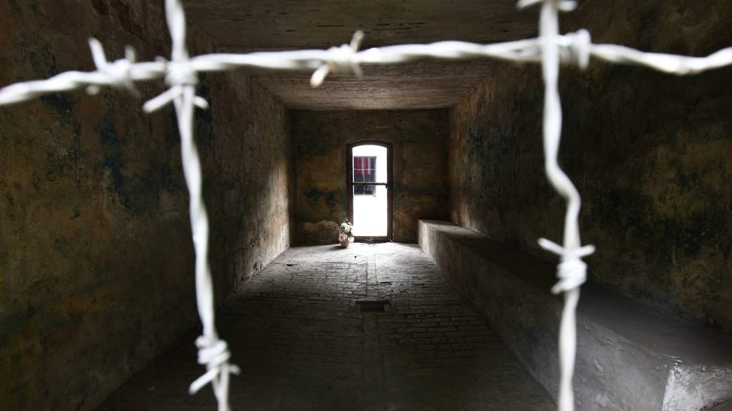 Газовая камера лагеря Штуттгоф