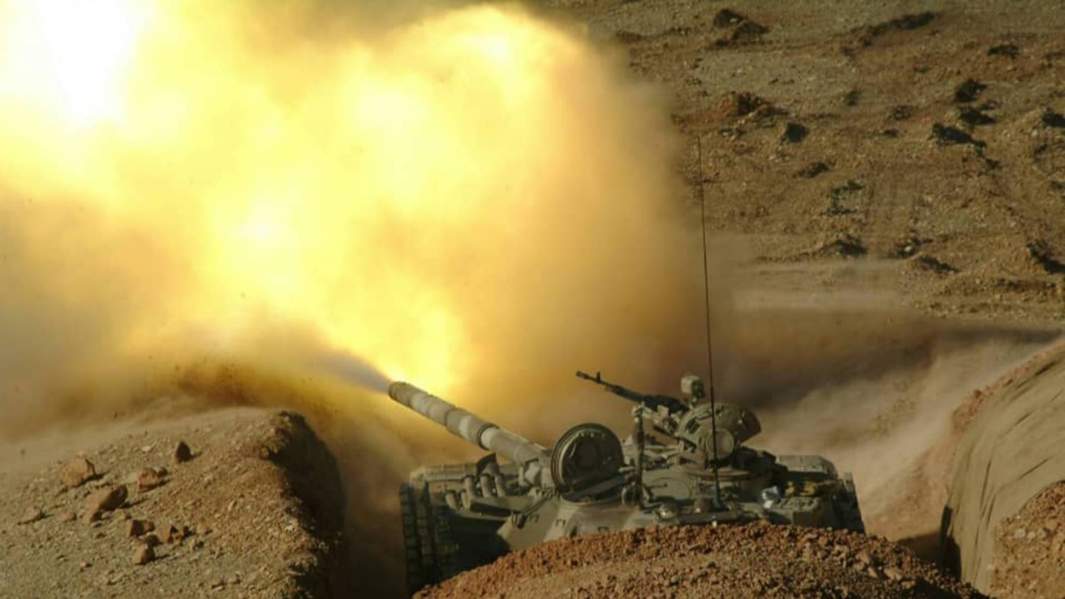 Иранская армия во время военных учений