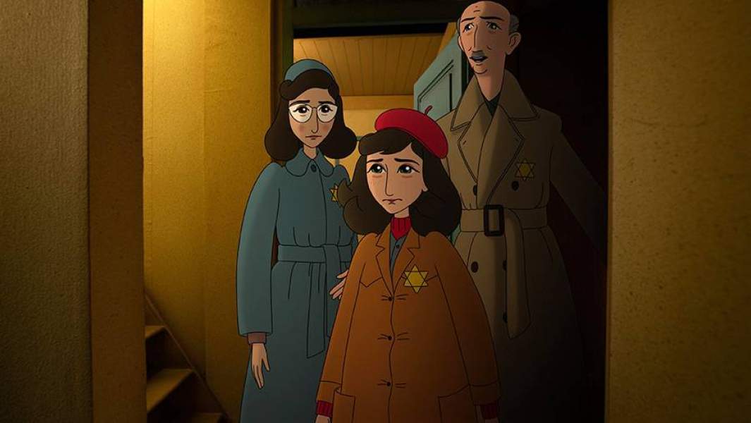 Кадр из мультипликационного фильма «Где Анна Франк»