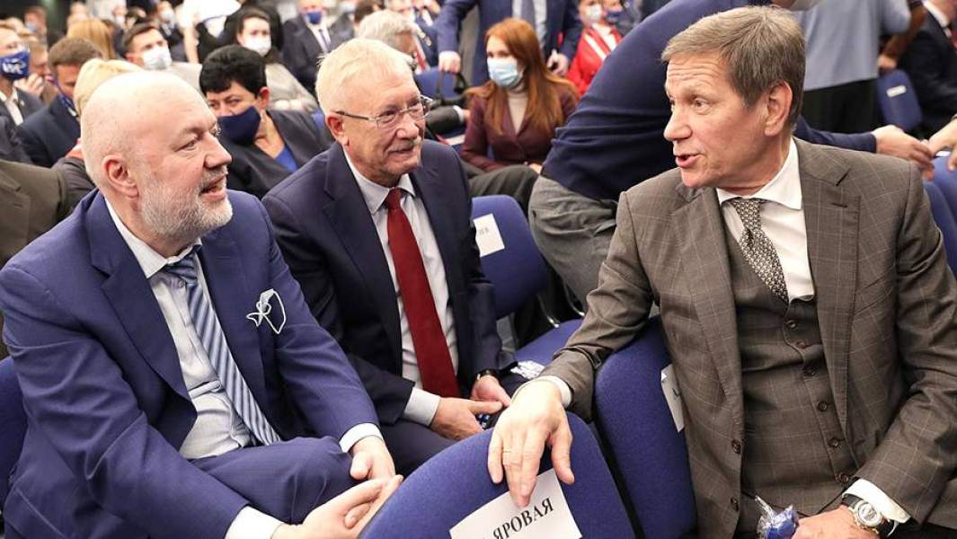 Первое организационное собрание фракции партии «Единая Россия» в Государственной Думе VIII созыва