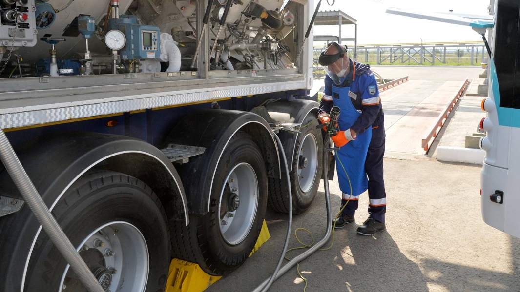 газ заправка