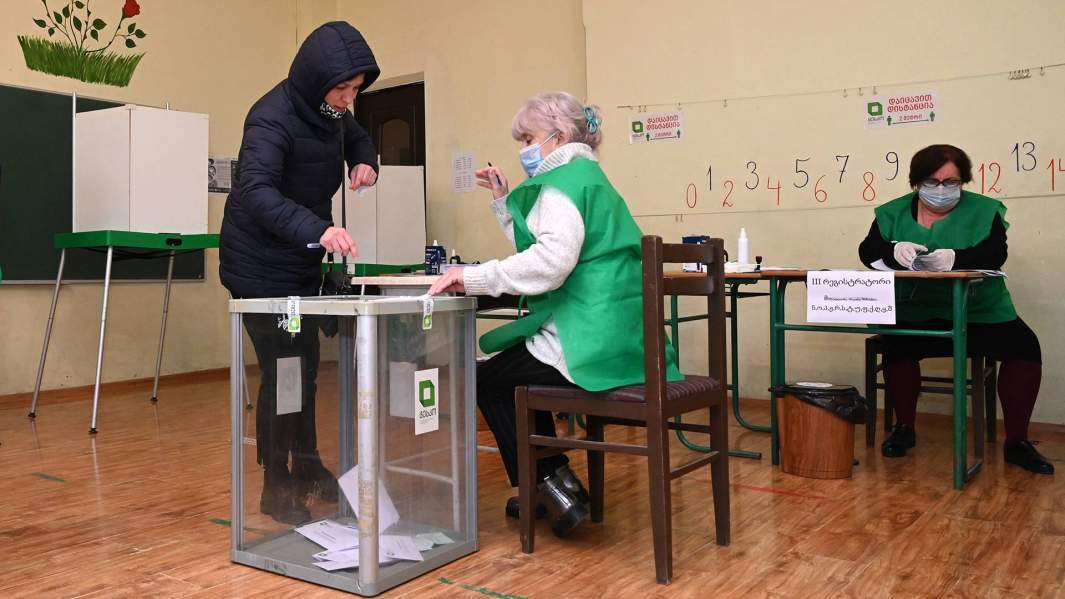 выборы грузия