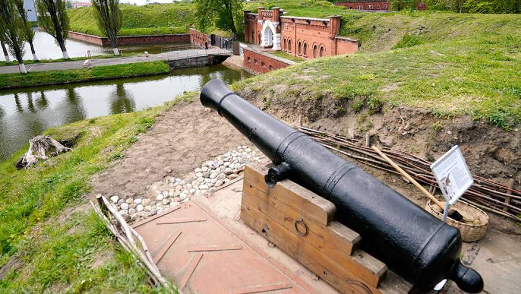 Форт-цитадель Пиллау в городе Балтийске