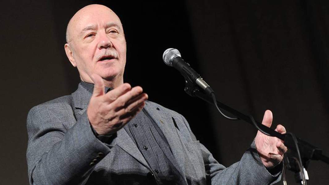 Актер Леонид Куравлев на вечере «Гайдай всегда Гайдай!», посвященном 90-летию режиссера Леонида Гайдая, в Доме кино