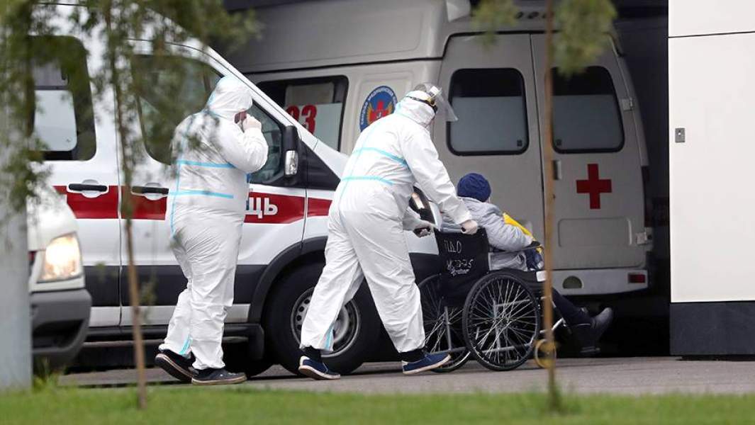 Карантинный центр в Коммунарке во время пандемии коронавируса COVID-19