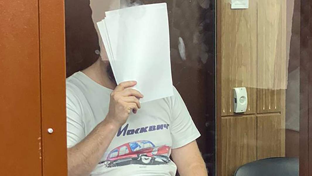 Директор по развитию регионов ПАО «ГК «Самолет» Александр Лефель во время избрания меры пресечения в зале Тверского районного суда