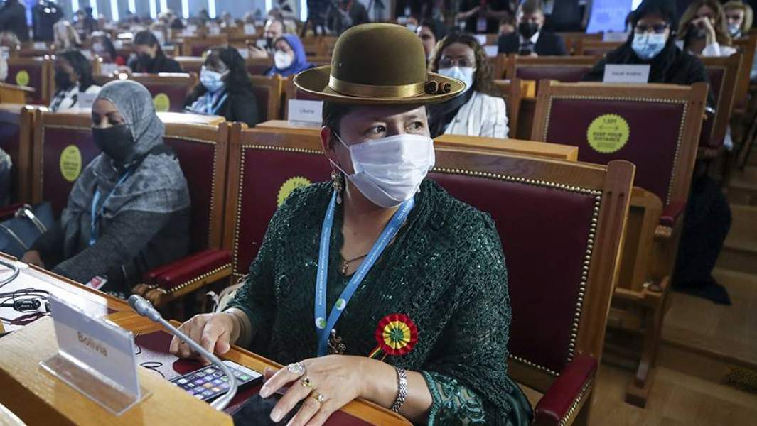 Гостьи III Евразийского женского форума в Таврическом дворце