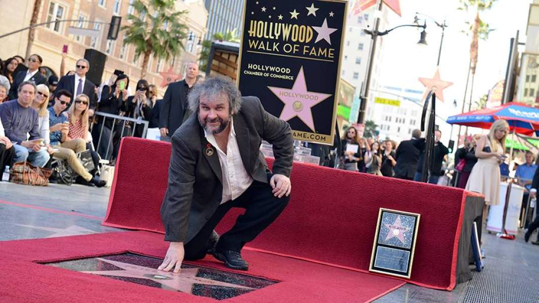Питер Джексон получает звезду на голливудской Аллее славы