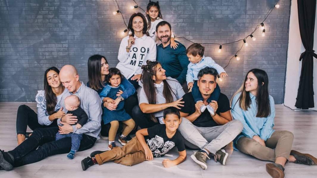 семья Юрия Соленова