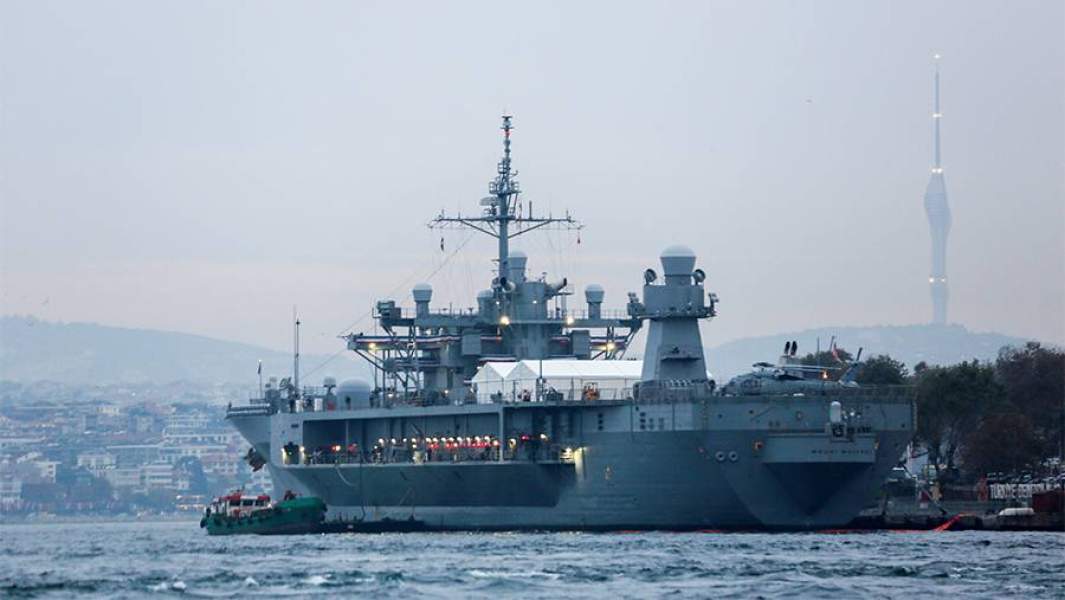 штабной корабль Mount Whitney