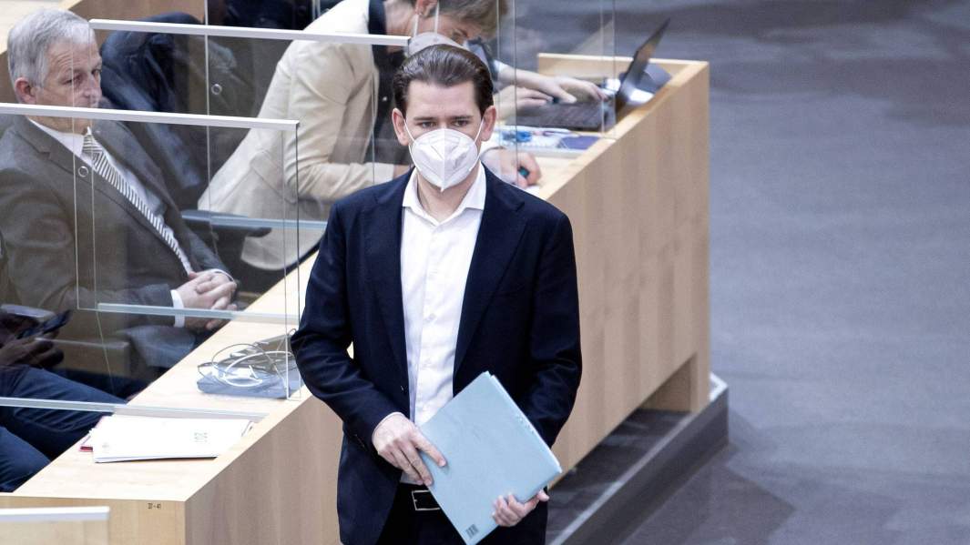 Бывший глава австрийского правительства Себастьян Курц