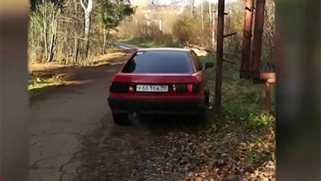 Автомобиль хозяина пса