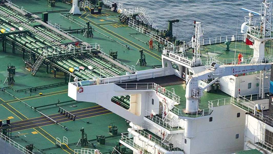 Нефтеналивной танкер