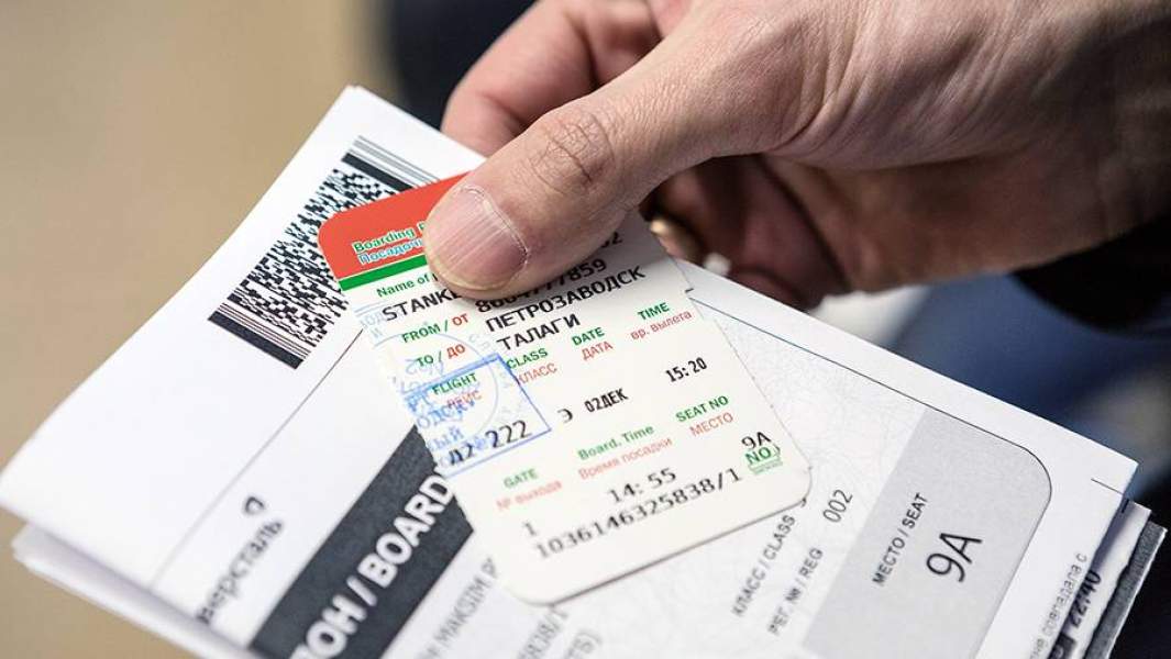 Посадочный талон и билеты
