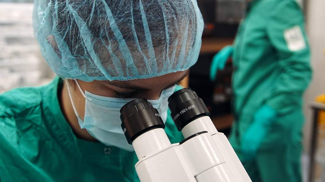 лаборатория микроскоп