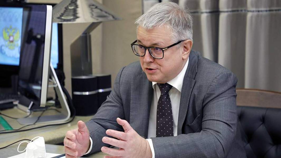 Ярослав Кузьминов во время встречи с Михаилом Мишустиным