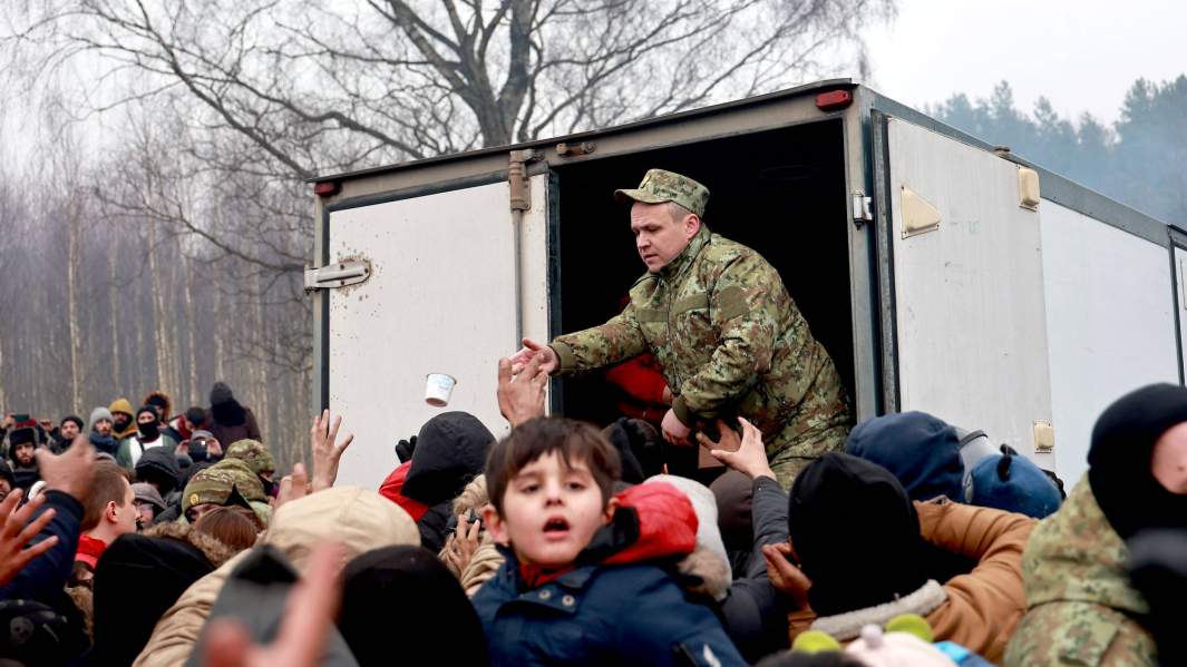 граница польша беларусь мигранты
