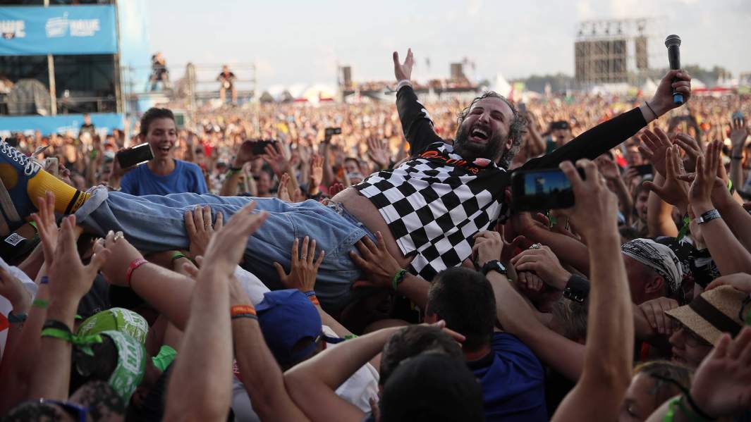 Гиги Дедаламазишвили  на рок-фестивале «Нашествие»