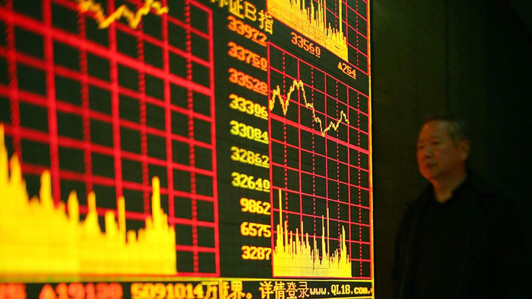 Инвестор на бирже в Китае