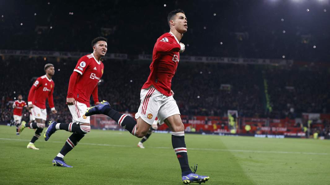 Криштиану Роналду в составе ФК «Манчестер Юнайтед»