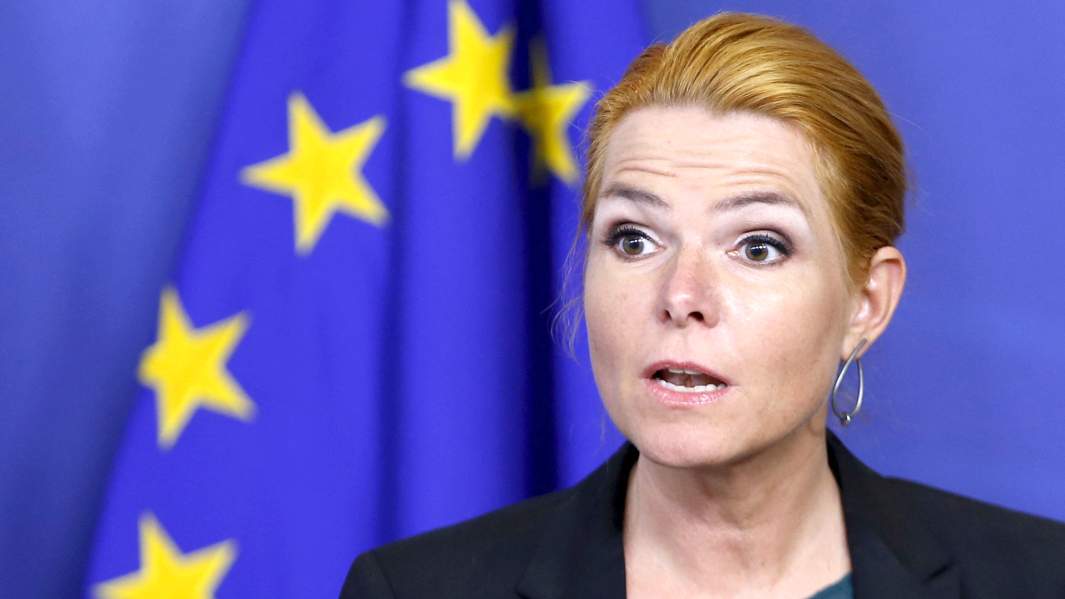 Бывшbq министр по делам иммиграции и интеграции Ингер Стойберг 