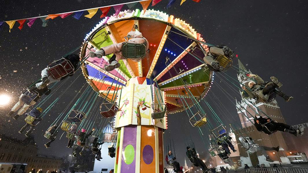 новый год красная площадь