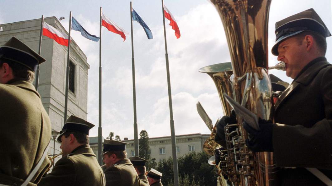 Церемония вступления Польши в НАТО
