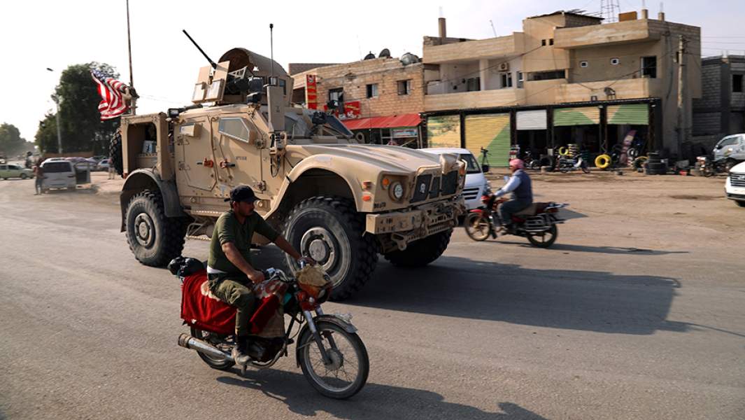 Американские военнослужащие в сирийской провинции Хасеке
