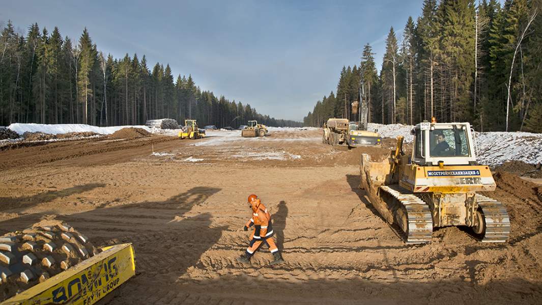 дорога стоительство