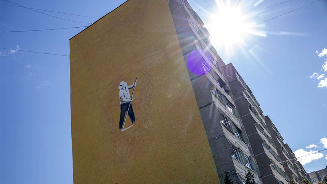 Пульс Выксы настенные рисунки