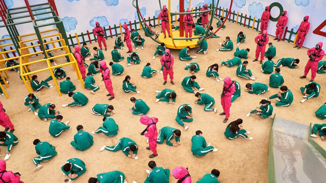 Кадр из сериала «Игра в кальмара»