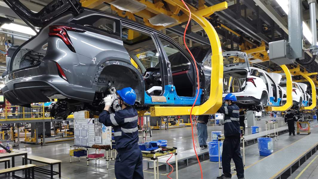 Changan автомобили сборка