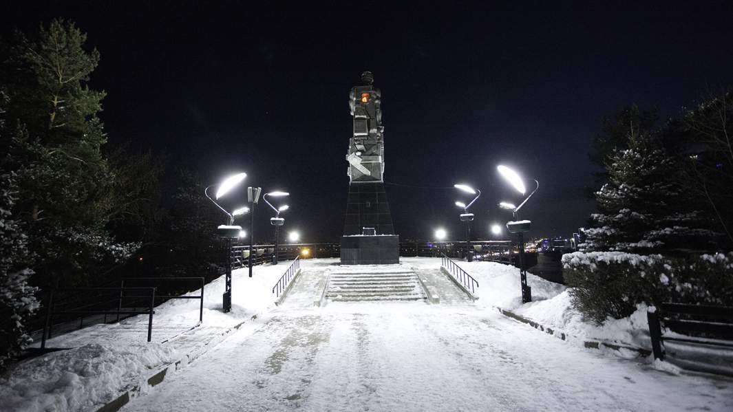 Монумент «Память шахтерам Кузбасса»