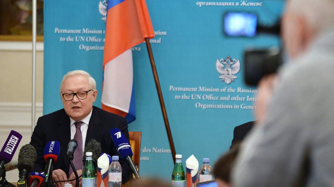 Заместитель министра иностранных дел РФ Сергей Рябков 