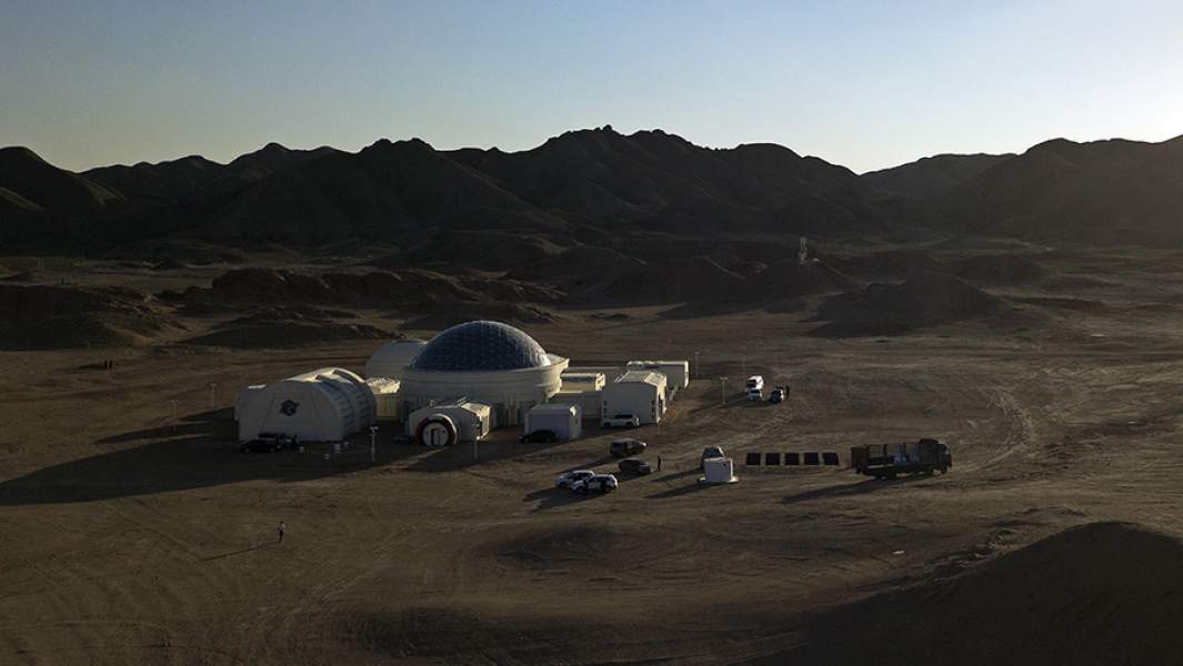 Симулятор китайской марсианской базы в пустыне Гоби