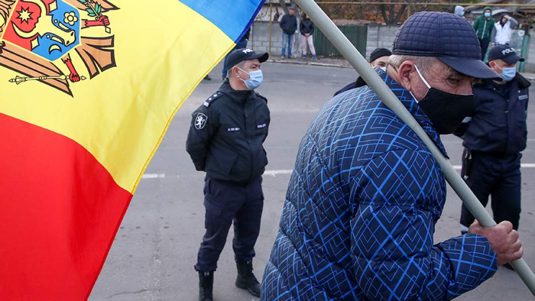 протесты молдавия