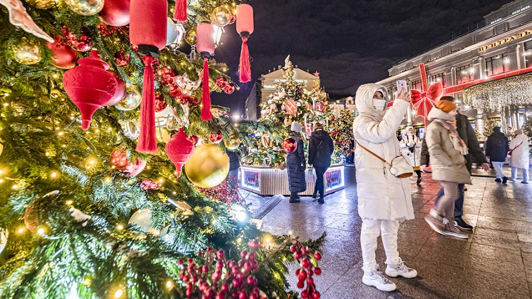 москва дизайнерские елки 