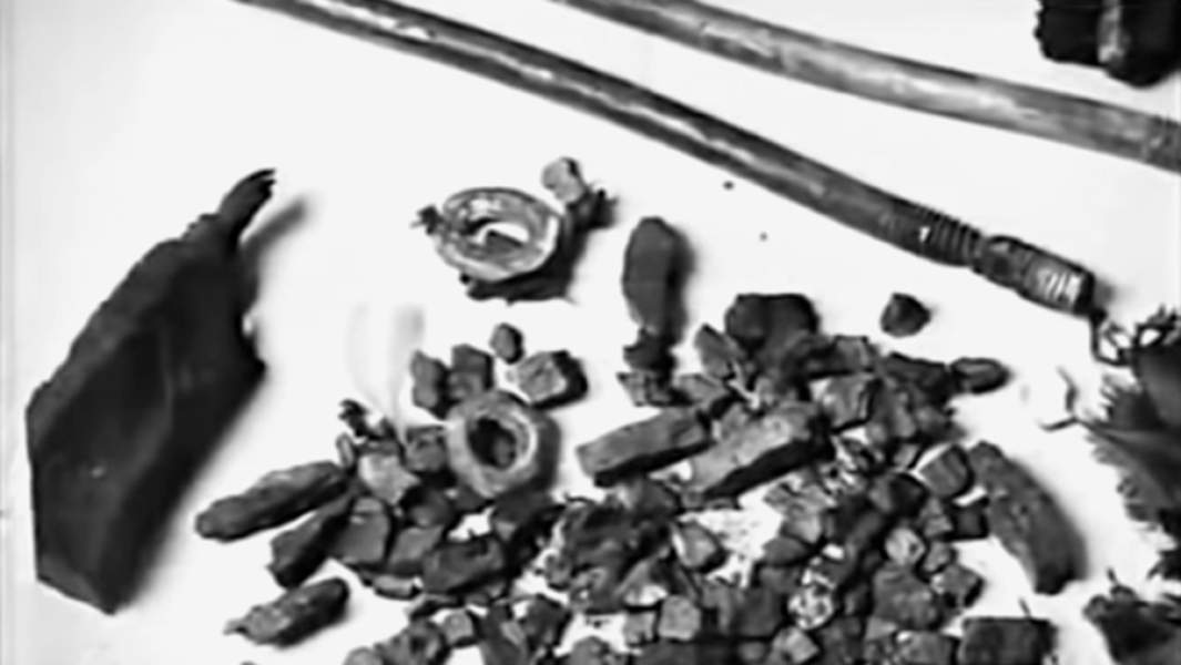 Поражающие элементы из бомбы, взорвавшейся в метро