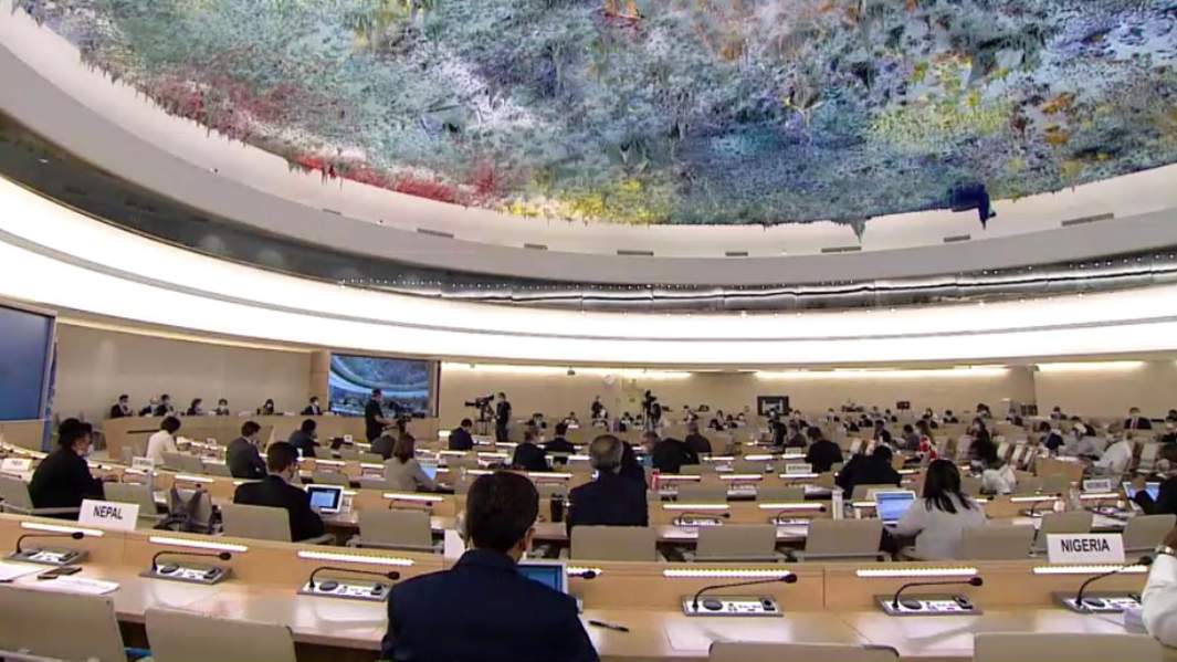 Заседание Совета ООН по правам человека, Женева, Швейцария